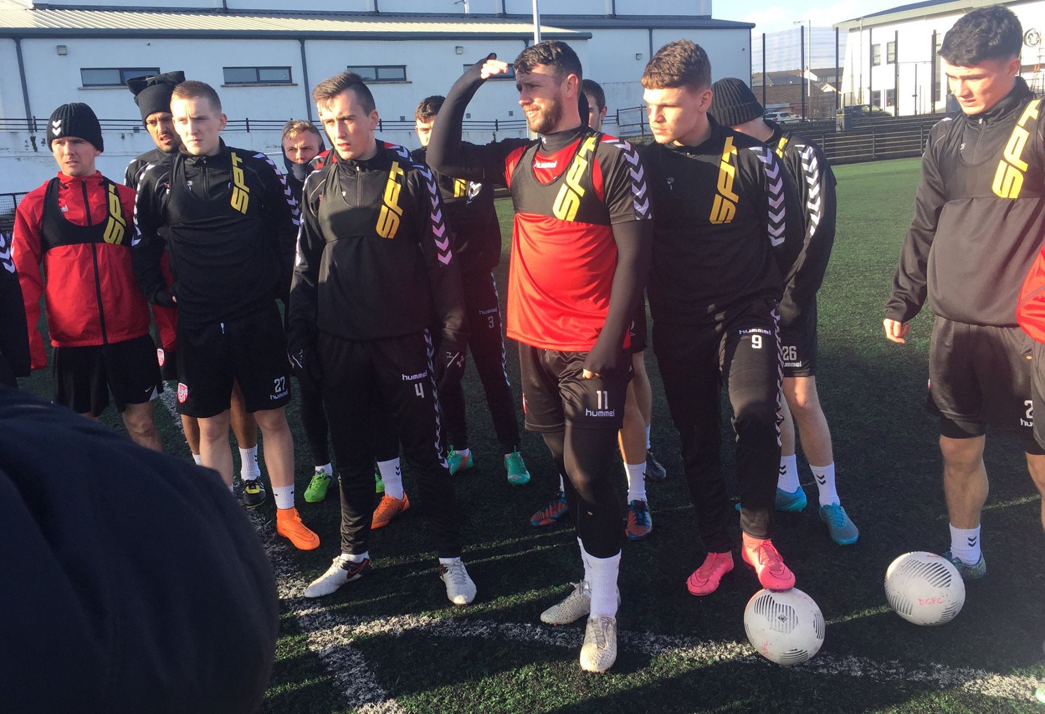 Derry City FC winning with SPT GPS Trackers